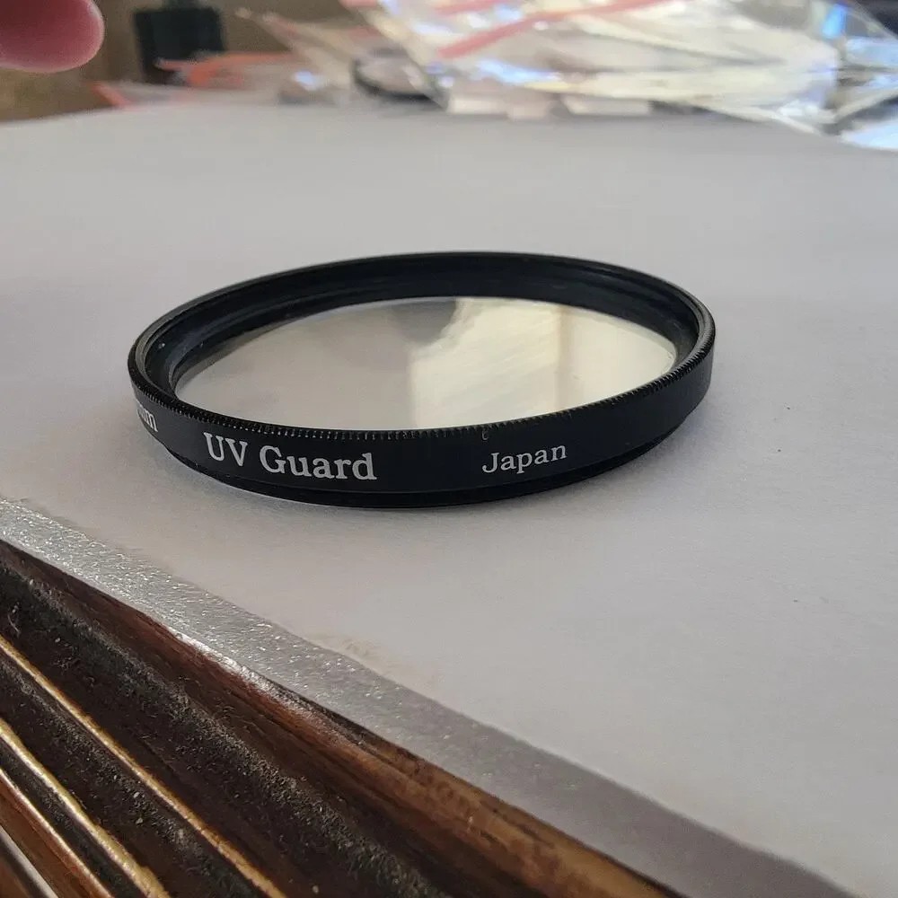 OMEGA 49mm UV Guard Lens Filter Black Japan Non-Reflex Camera Protection